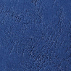 Zadn� obal, A4, 250 g, ko�enkov� vzor, GBC "LeatherGrain", modr�