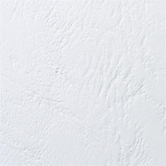 Zadn strana, A4, 250g, koen vzor, GBC "LeatherGrain", biela
