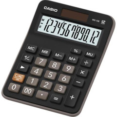 Kalkulaka, stoln, 10-miestna, CASIO "MX 12B", ierna