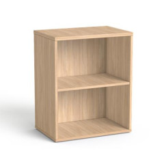 Skri�a, vo v��ke stola, so z�suvkou, otvoren�, policov�,  MAYAH "Freedom SV-17", dub