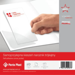 Rohov vrecko, 120x120 mm, samolepiace, PANTA PLAST