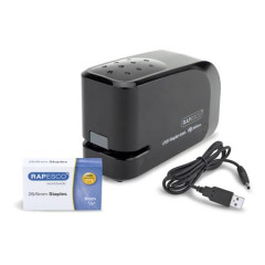 Zovaka, 26/6, 15 listov, elektrick, s USB nabjakou, RAPESCO "626EL", ierna
