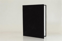 Obal na certifik�ty, A5, exkluz�vny, ply�ov�, na 1 diplom form�tu A5, �ierny