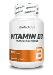 Vitam�n, 60 tabliet D3, BIOTECH USA