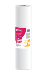 Papier na vyetrovac stl, 2-vrstvov, 49 cm  50 m, 130 hrkov, SOVIO
