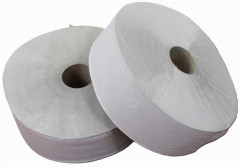 Toaletn papier, 1 vrstvov, vek kot, 210 m, priemer 24 cm, "Vella", prrodn
