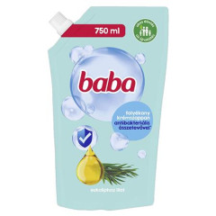 Tekut mydlo, nhradn npl, 750 ml, BABA, eukalyptus