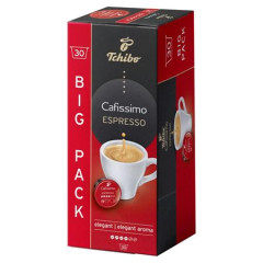 Kvov kapsuly, 30 ks, TCHIBO "Cafissimo Espresso Elegant"