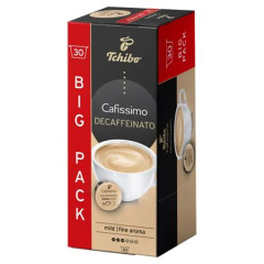 Kvov kapsuly, bezkofenov, 30 ks, TCHIBO "Cafissimo Decaffeinato"