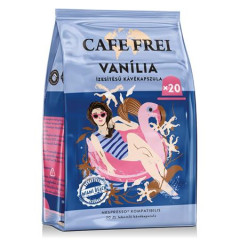 Kvov kapsuly, kompatibiln s Nespresso, 20 ks, CAFE FREI, vanilka