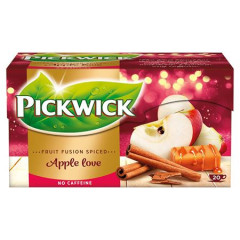 Ovocn aj, 20x1,75 g, PICKWICK "Fruit Fusion", Apple Love