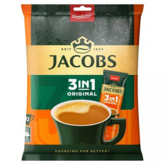 Instantn� k�va stick, 10x12,6 g,  JACOBS "3in1"