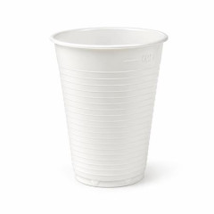 Plastov� poh�r, 2 dl, 100 ks, biely