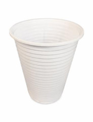 Plastov� poh�r, 1,5 dl, 100 ks, biely