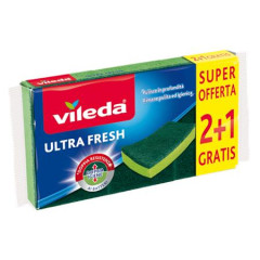 Dr�tenka, 2+1 ks, VILEDA "Ultra Fresh", zelen�