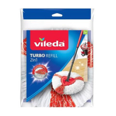 N�hradn� hlavica, VILEDA "Turbo 2in1", biela-�erven�