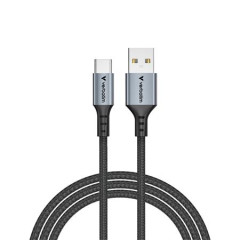 USB kbel, USB-A - USB-C, 1,2 m, VERBATIM, ierna