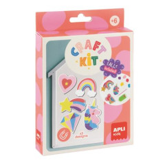Diamantov� mozaika, magnetick� sada, APLI Kids �Craft Kit�
