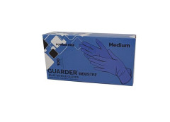 Ochrann rukavice, jednorazov,, nitrilov, vekos: L, 100 ks, nepudrovan, modr