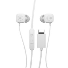 Slchadl, s mikrofnom, USB-C, MAXELL "Square+", biela