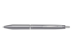 Gu���kov� pero, 0,32 mm, stl��ac� mechanizmus, strieborn� telo, PILOT "Acro 1000", modr�