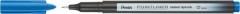 Liner, 0,4 mm, PENTEL "Pointliner", adovo modr