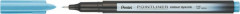 Liner, 0,4 mm, PENTEL "Pointliner", morsk modr