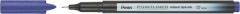 Liner, 0,4 mm, PENTEL "Pointliner", tmavofialov