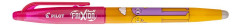 Roller, 0,35 mm, odstr�nite�n� p�smo, s vrchn�kom, PILOT "Frixion Ball Friends", brosky�ov�