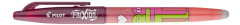 Roller, 0,35 mm, odstr�nite�n� p�smo, s vrchn�kom, PILOT "Frixion Ball Friends", �erven�