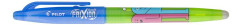 Roller, 0,35 mm, odstr�nite�n� p�smo, s vrchn�kom, PILOT "Frixion Ball Friends", sky modr�