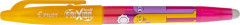 Roller, 0,35 mm, odstr�nite�n� p�smo, s vrchn�kom, PILOT "Frixion Ball Friends", ru�ov�