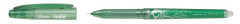 Roller, 0,25 mm, ostr� hrot, odstr�nite�n� p�smo, PILOT "Frixion Point" 05, zelen�
