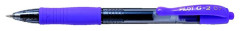 Glov pero, 0,32 mm, stlac mechanizmus, PILOT "G-2", fialov