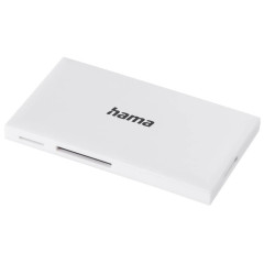 Hama USB 3.0 multi ��ta�ka kariet, SD/micro SD, CF, MS, biela