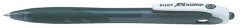 Gukov pero, 0,27 mm, stlac mechanizmus, PILOT "Rexgrip", ierne