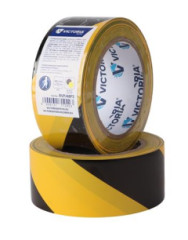 Podlahov znakovacia pska, 48 mm x 33 m, VICTORIA FACILITY, ierna-lt