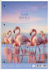 pirlov zoit, A4, tvorekov, 80 listov, SHKOLYARYK "Soul stories", mix