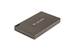 SSD (extern pam), 512GB, USB-C 3.2 Gen2, VERBATIM "Metal Mini SSD", ierna