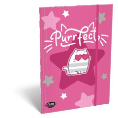 Doska s gumi�kou, kart�n, A5, LIZZYSULI, "Kit tok Stars Purrfect"