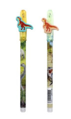 Mikroceruzka, s gumou, displej, HB, ICO Bensia, dinosaurus