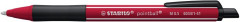 Gu���kov� pero, 0,5 mm, stl��ac� mechanizmus, farba tela: burgundy, STABILO "Pointball Wildflowers", modr�