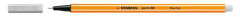 Liner, 0,4 mm, STABILO "Point 88", svetlosiv