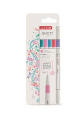 Liner, sada, 0,4 mm, UNI Emott Candy Pop, 5 rznych farieb