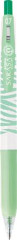 G�lov� pero, 0,33 mm, stl��ac� mechanizmus, pruhovan� telo, ZEBRA "Sarasa Clip Pastel", pastelovo zelen�