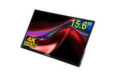 Prenosn monitor, dotykov displej, 4K UHD rozlenie, kovov prevedenie, 15,6", VERBATIM "PMT-15-4K"